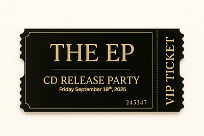 CD Release Party - VIP Ticket & Lanyard