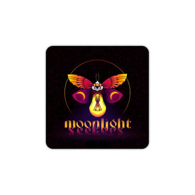 Square Sticker - Black (2''x 2'')