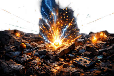 Spark in the Rubble