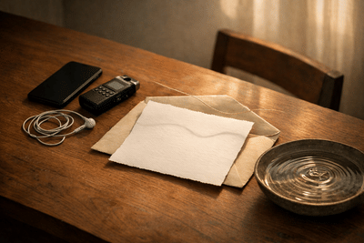 A Note From the Quiet Part
