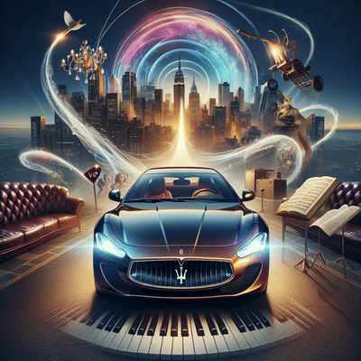 MASERATI CABRIO VIP Experience (5 hours) 1:1 Personal + Music & Conversation & Film & Keepsake
