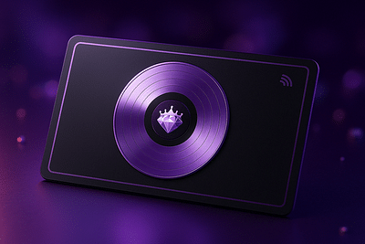 Template Diamond + VIP Membership Card