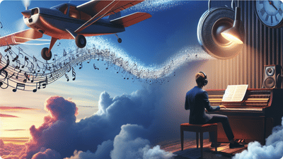 FLY in private plane OR create together a CUSTOM SONG / both with Video of BTS (Full Day)