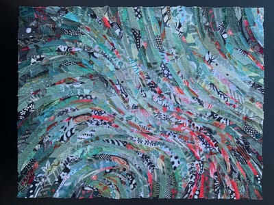 Custom Rowan Sway desk artwork