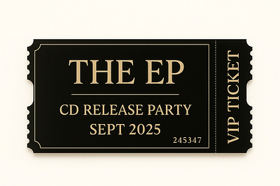 CD Release Party - VIP Ticket + Vinyl
