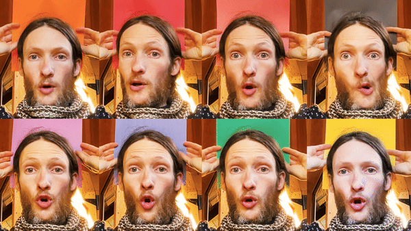 Artsy scene from my "Scarborough Fair" music video